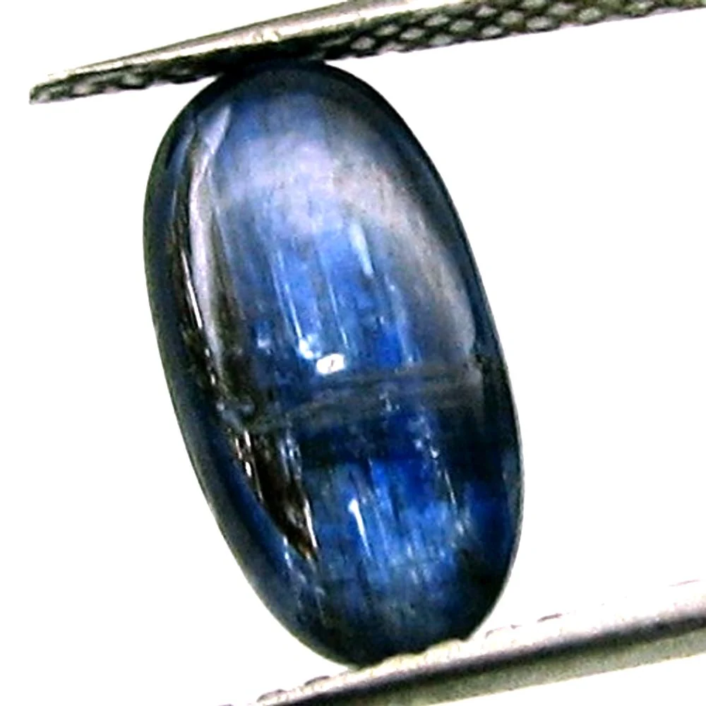 Certified Natural Blue Nepal Kyanite 3.8 Ct - Oval Cabochon Crystal for Rings & Pendants - Image 3