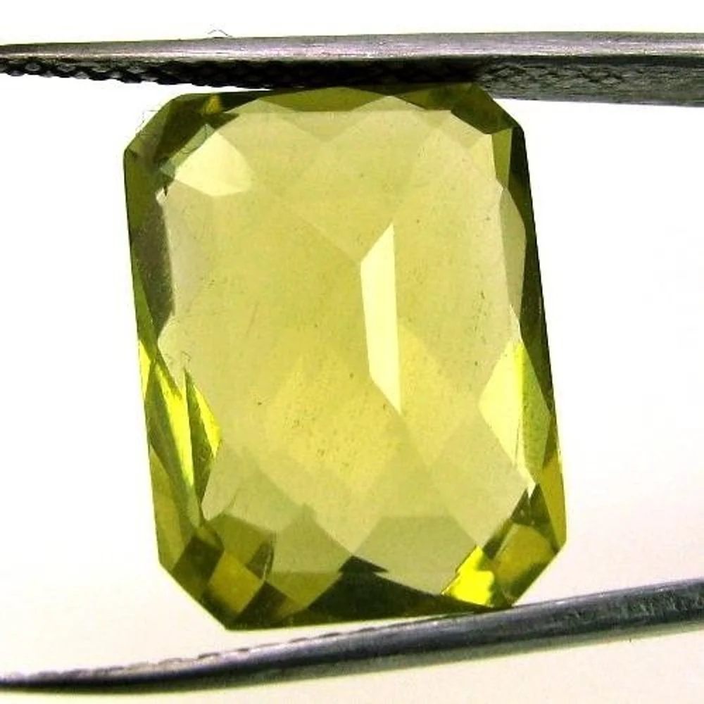 Certified Natural Lemon Quartz 11.43Ct – A+ Quality Fancy Faceted Yellow Gem - Image 3