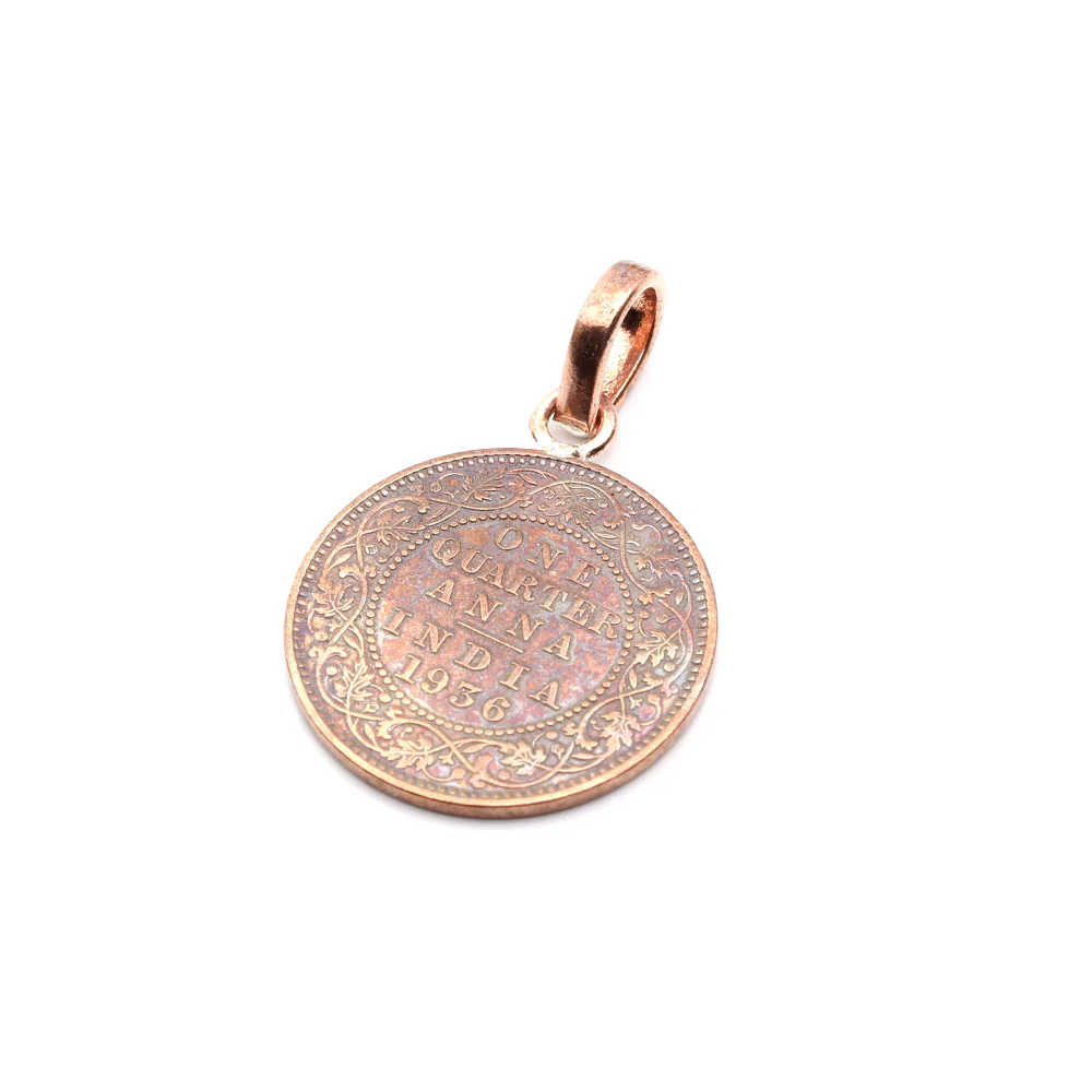 Old Copper Coin Pendant for Astrology - Image 4