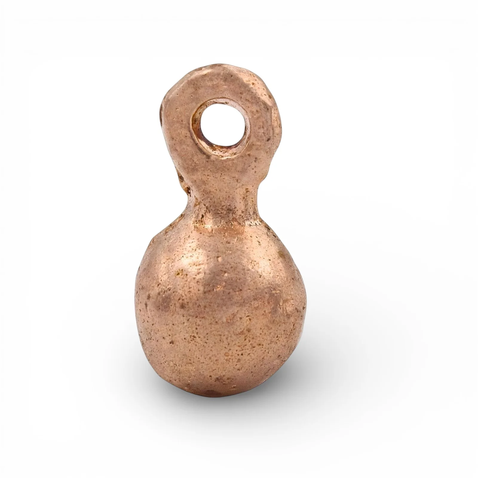 Copper goli Ball Pendant for Lal Kitab remedy - Image 3