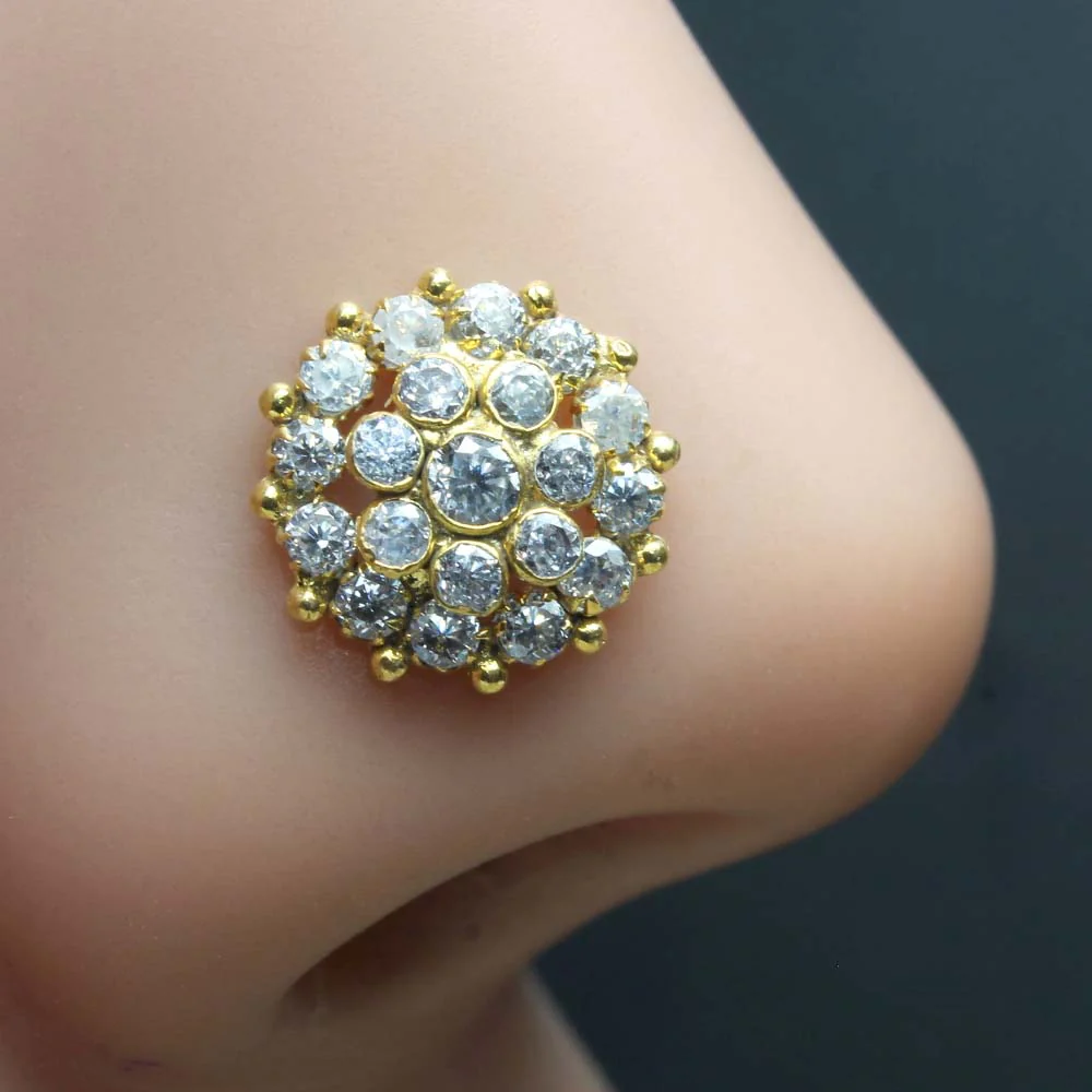 Daisy bloom statement nose pin