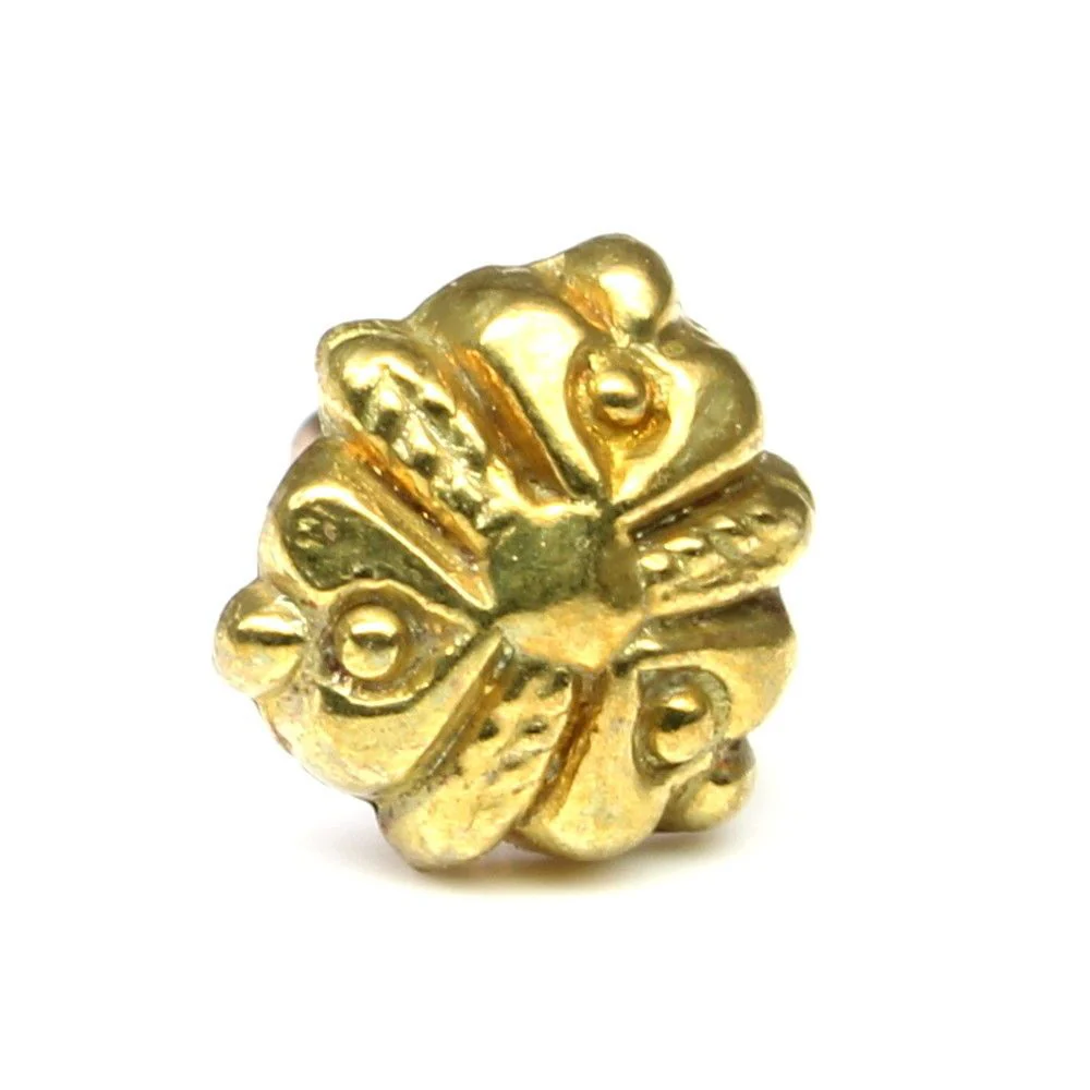 Dome shape Nose Stud 18g - Image 2