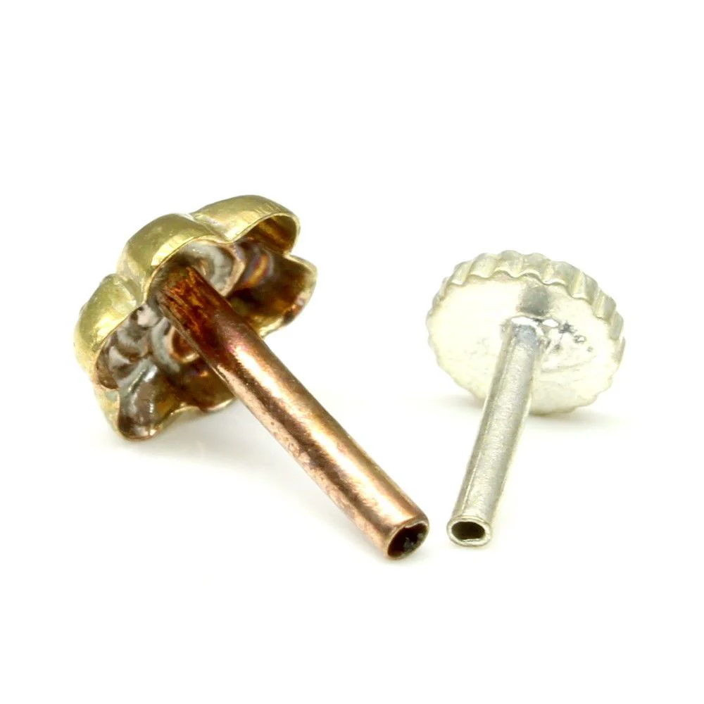 Dome shape Nose Stud 18g - Image 3