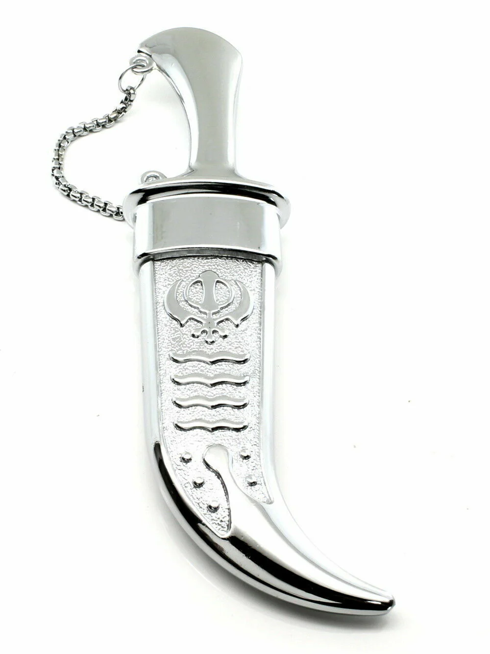 Elegant stylish steel sikh kirpan Siri Sahib taksali Singh Religious GIFT Steel
