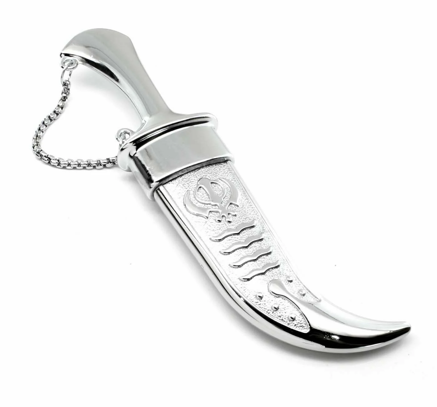 Elegant stylish steel sikh kirpan Siri Sahib taksali Singh Religious GIFT Steel - Image 2