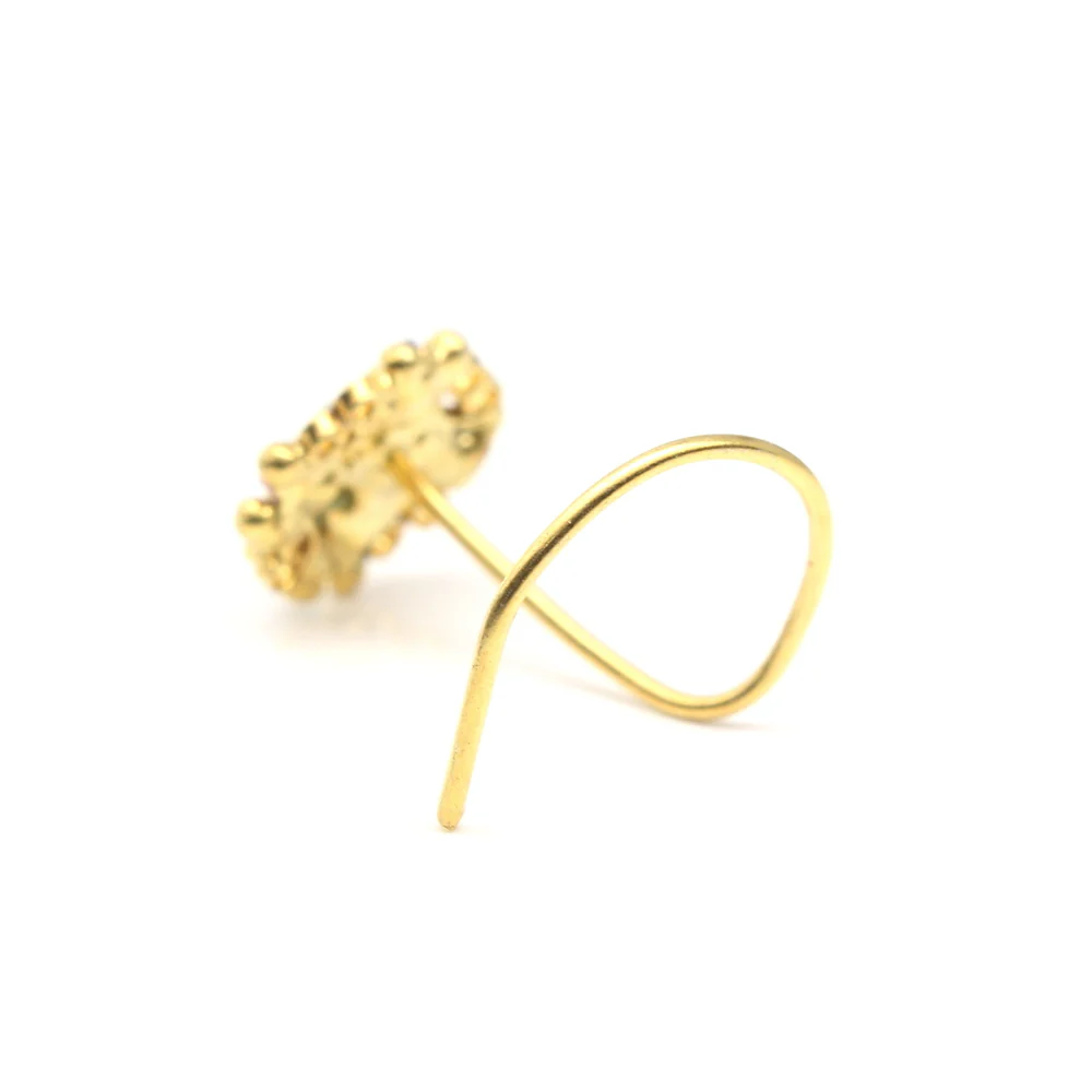Ethnic L bend small nose stud - Image 3