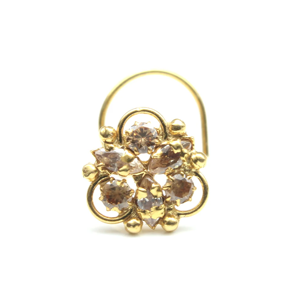 Floral Mandala Blossom nose pin - Image 11