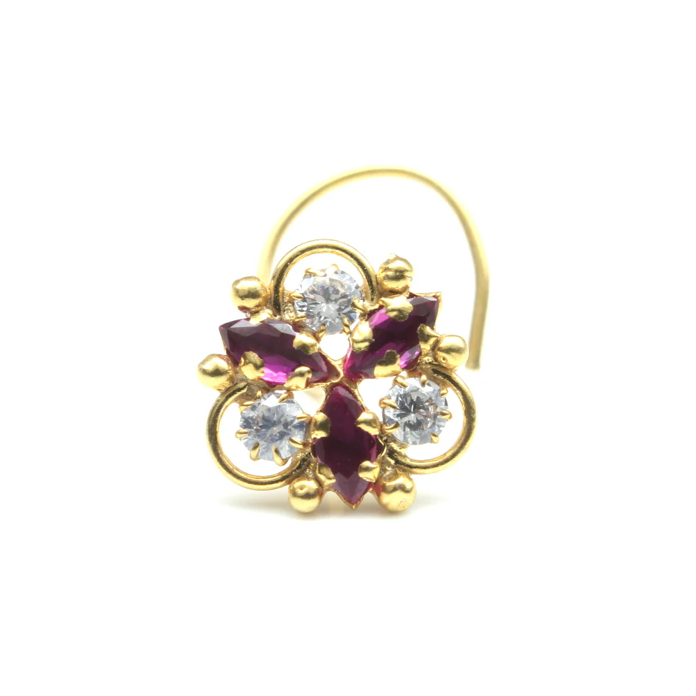 Floral Mandala Blossom nose pin - Image 17