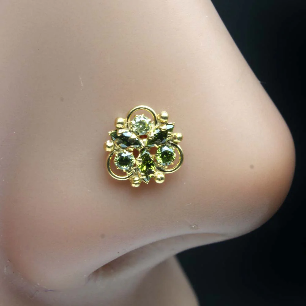 Floral Mandala Blossom nose pin - Image 6