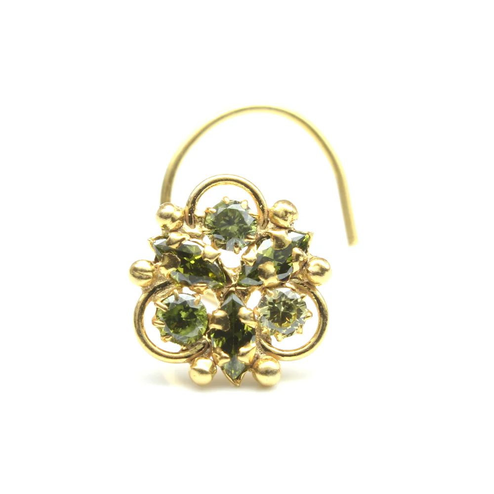 Floral Mandala Blossom nose pin - Image 7
