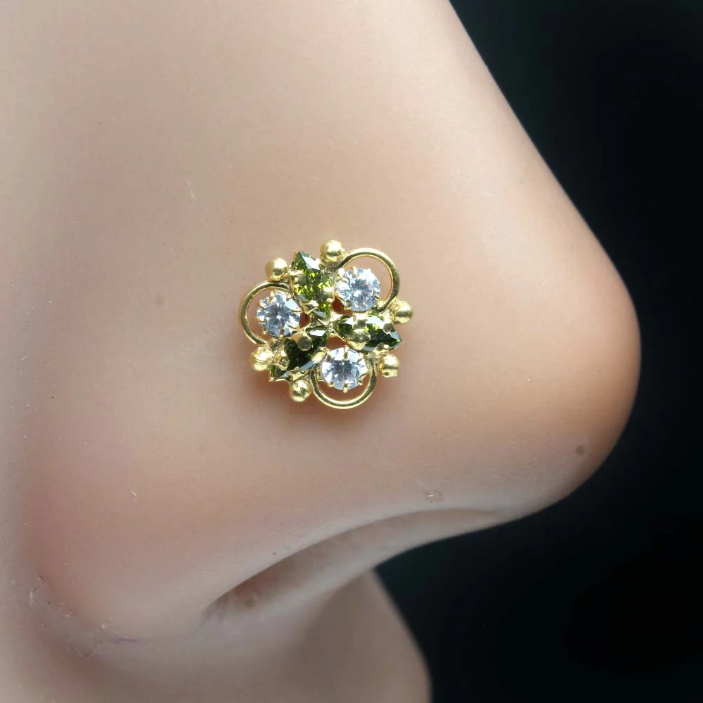 Floral Mandala Blossom nose pin - Image 8