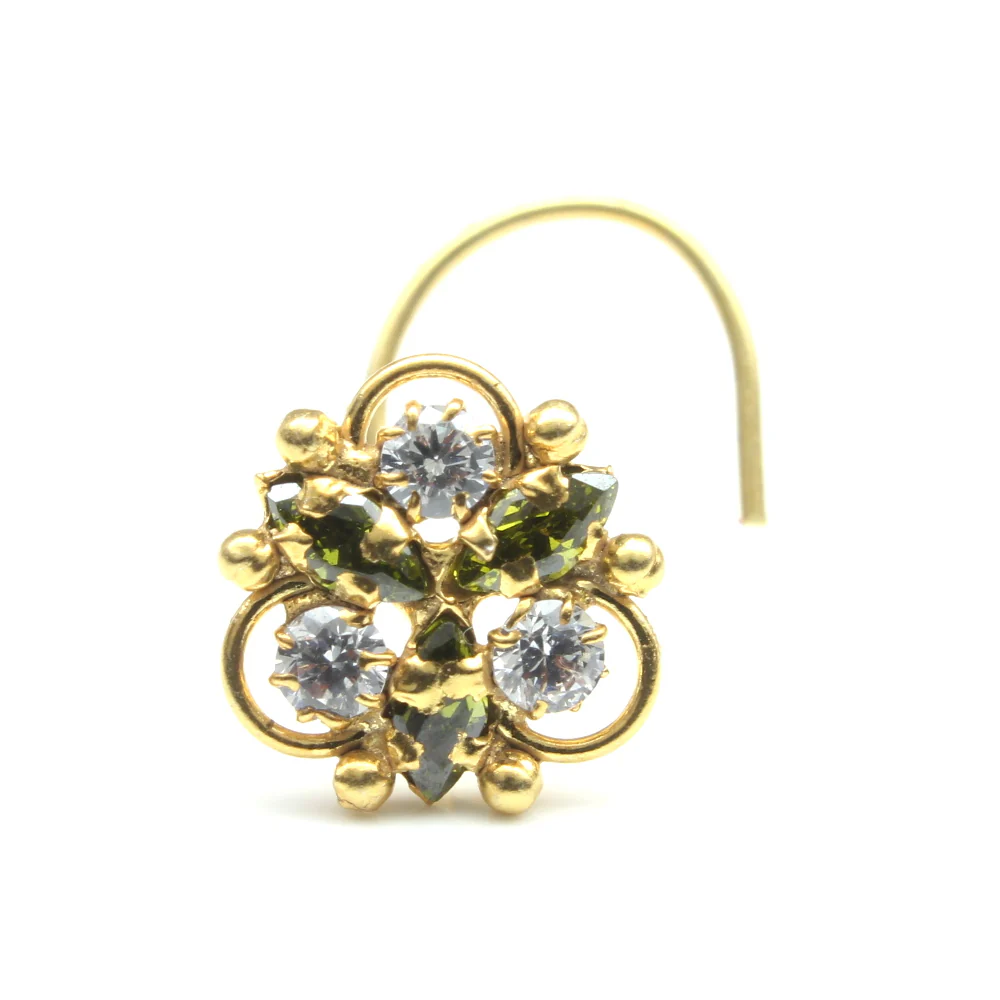 Floral Mandala Blossom nose pin - Image 9