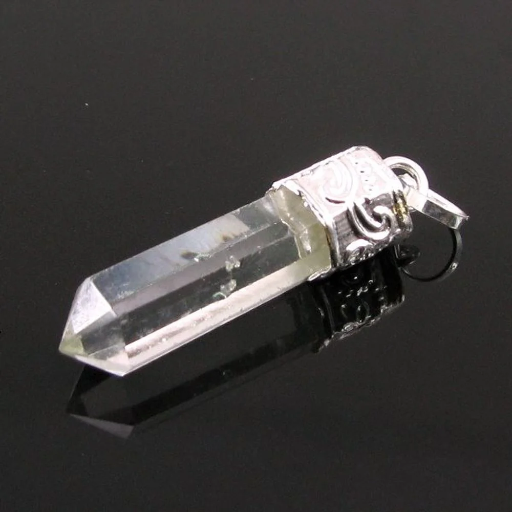 Genuine Quality 18.5Ct Natural Quartz Crystal Master Healer Pendant - Image 2