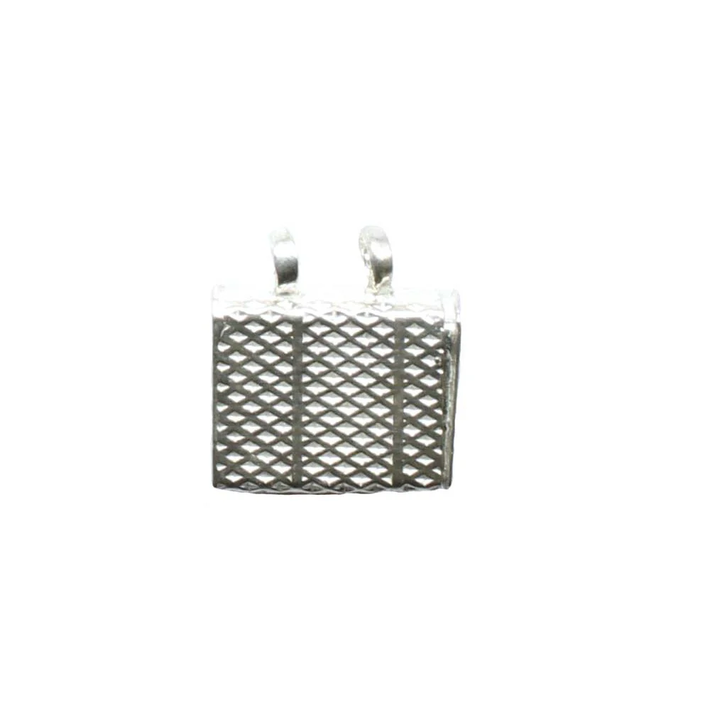 Handcrafted Silver Locket Pendant Container (Open able) - Image 3