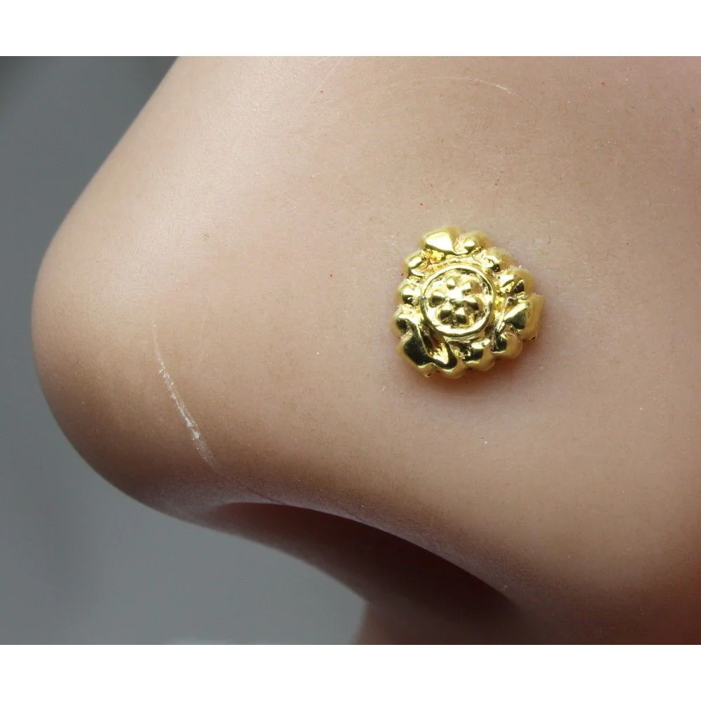 Indian small delicate nose pins