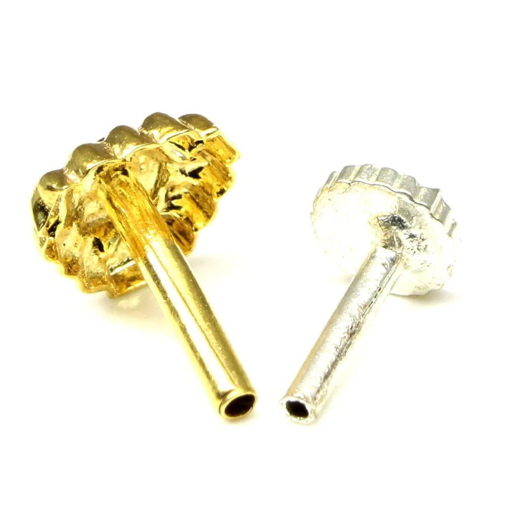 Indian small delicate nose pins - Image 3