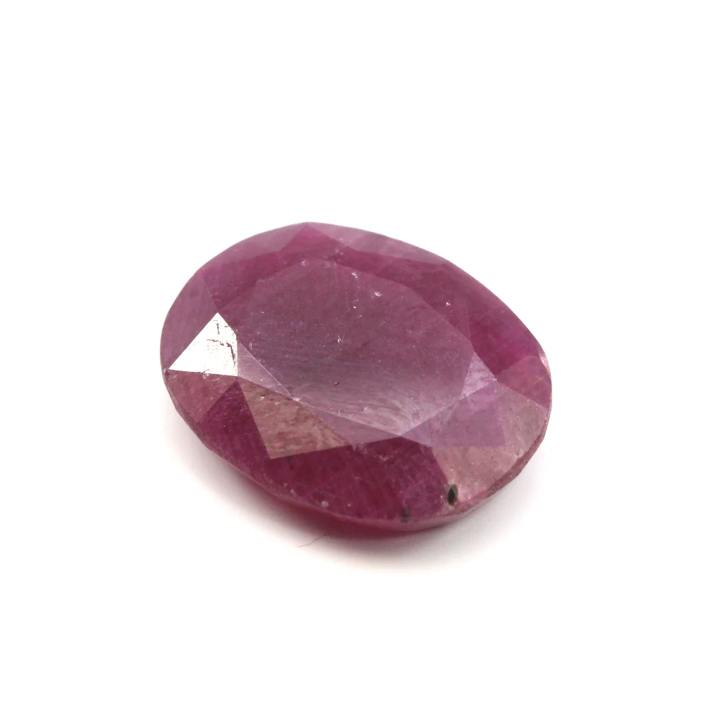 Lab - Certified 6.2Ct Natural Ruby (Manik) Oval Rashi Gemstone - Image 2