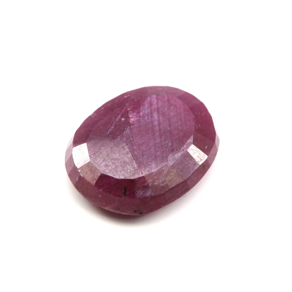 Lab - Certified 6.2Ct Natural Ruby (Manik) Oval Rashi Gemstone - Image 3
