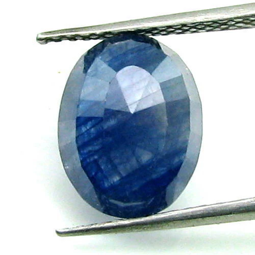 Lab Certified 6.9Ct Natural Blue Sapphire - Image 3