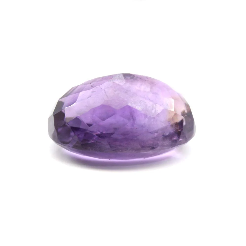 Natural 10.2Ct Amethyst "Katella" - Oval Faceted Purple Gemstone - Image 3