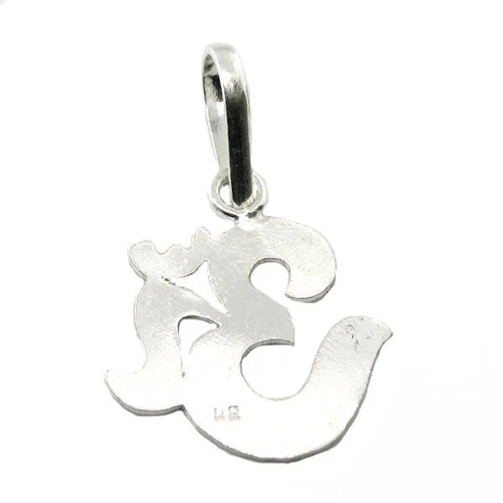OM Shiva Pendant in Sterling Silver - Image 3