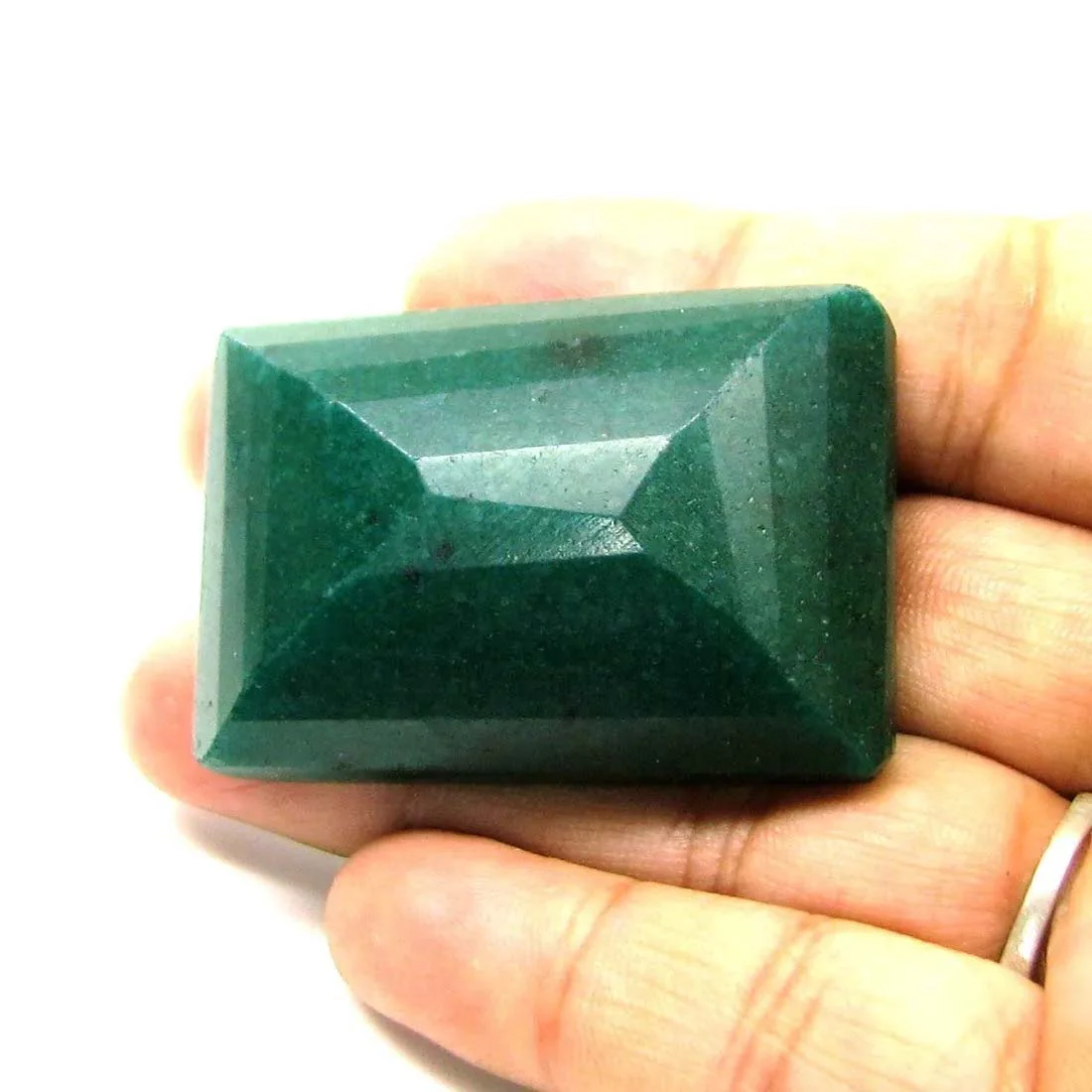 Premium 174.2Ct Green Quartz – Large Emerald Color Statement Gem - Image 3