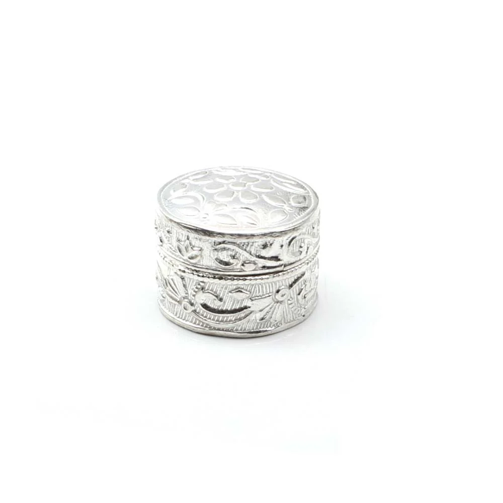 Pure 925 Silver honey container dibbi for red book remedy sindur box for gift - Image 3