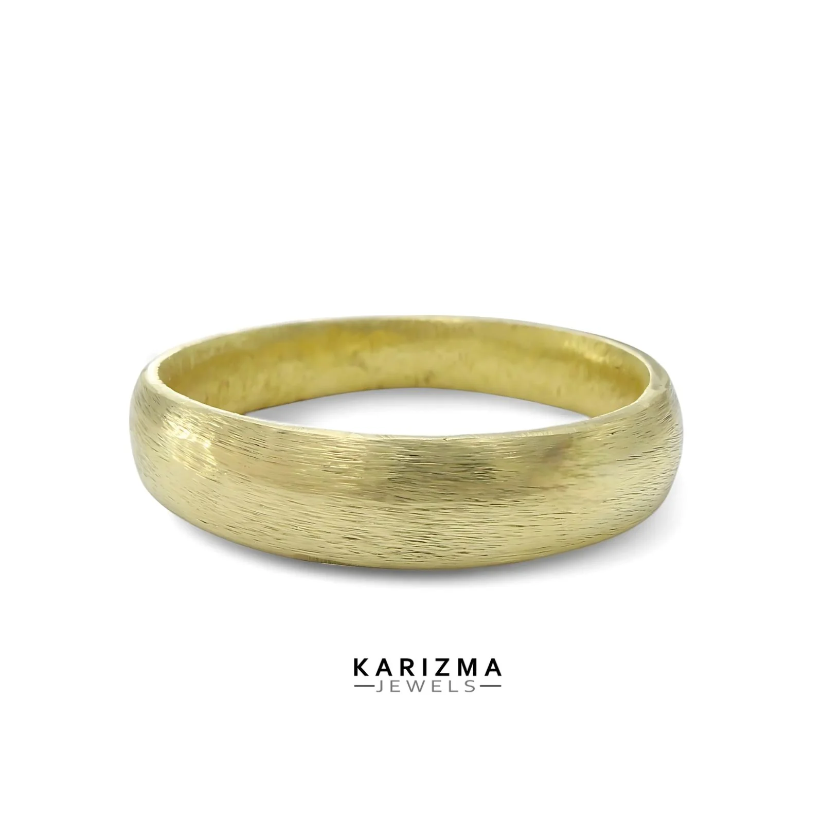 Pure Brass Ring full Round band Pital ka challa lal kitab remedy - Image 4