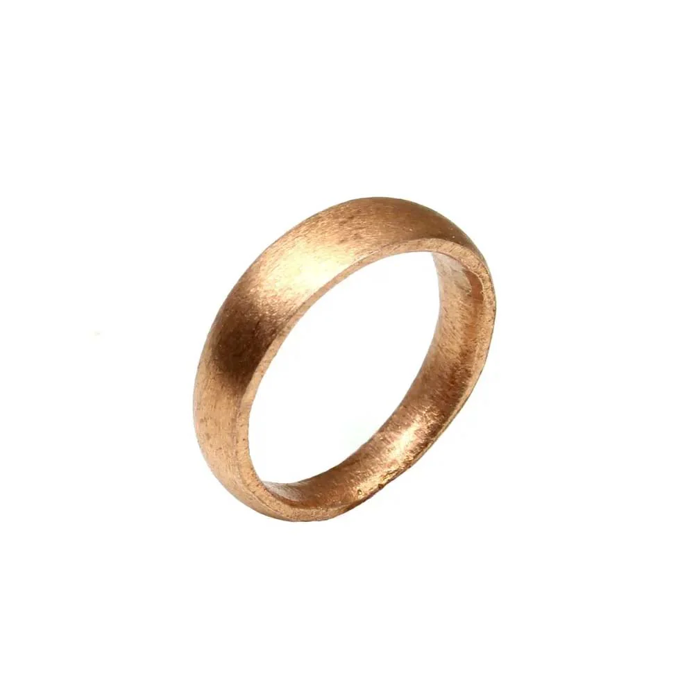 Pure Copper Ring full Round band tambe ka challa lal kitab remedy - Image 2