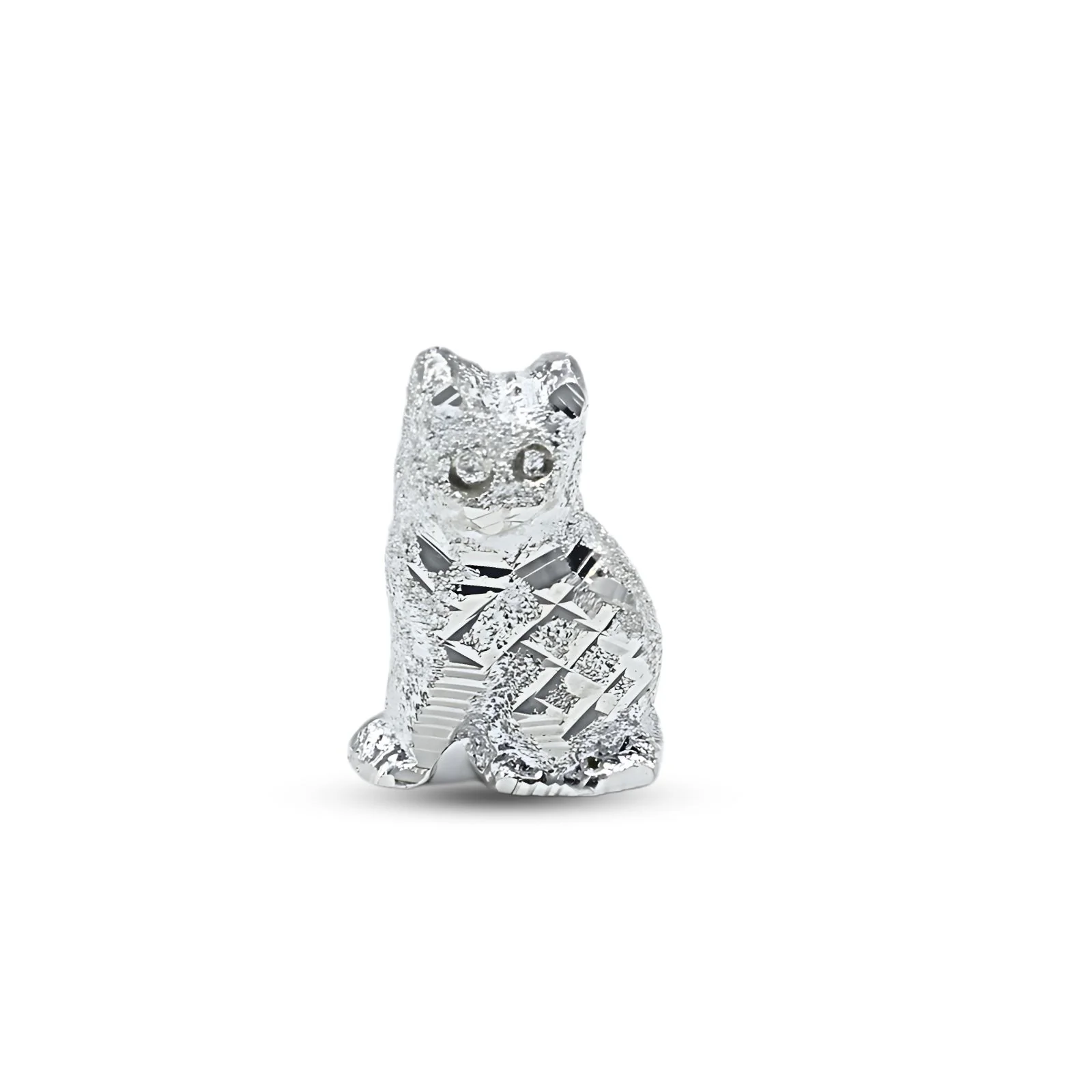 Pure Silver Cat for Lal kitab red book and astrological remedies