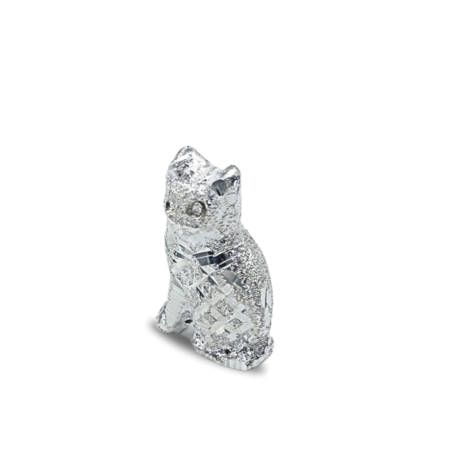 Pure Silver Cat for Lal kitab red book and astrological remedies - Image 2