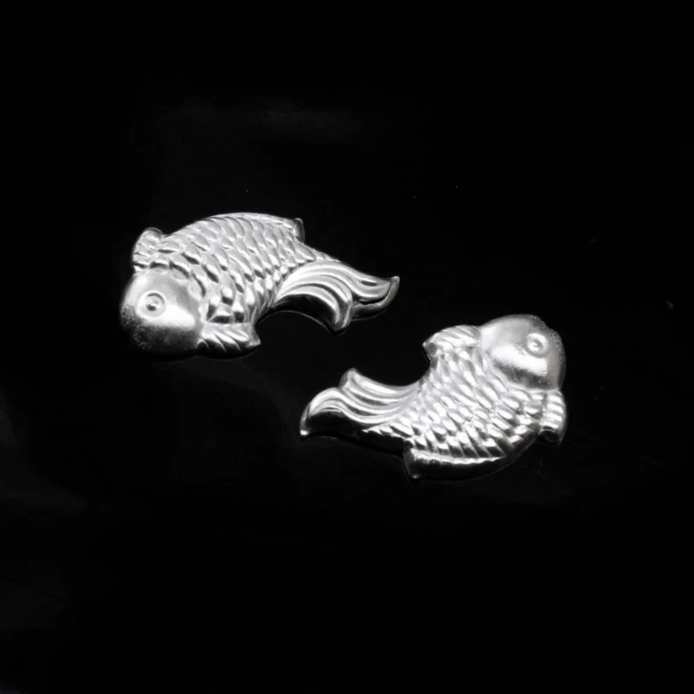 925 Pure Silver Fish for Lal kitab red book and astrological remedies