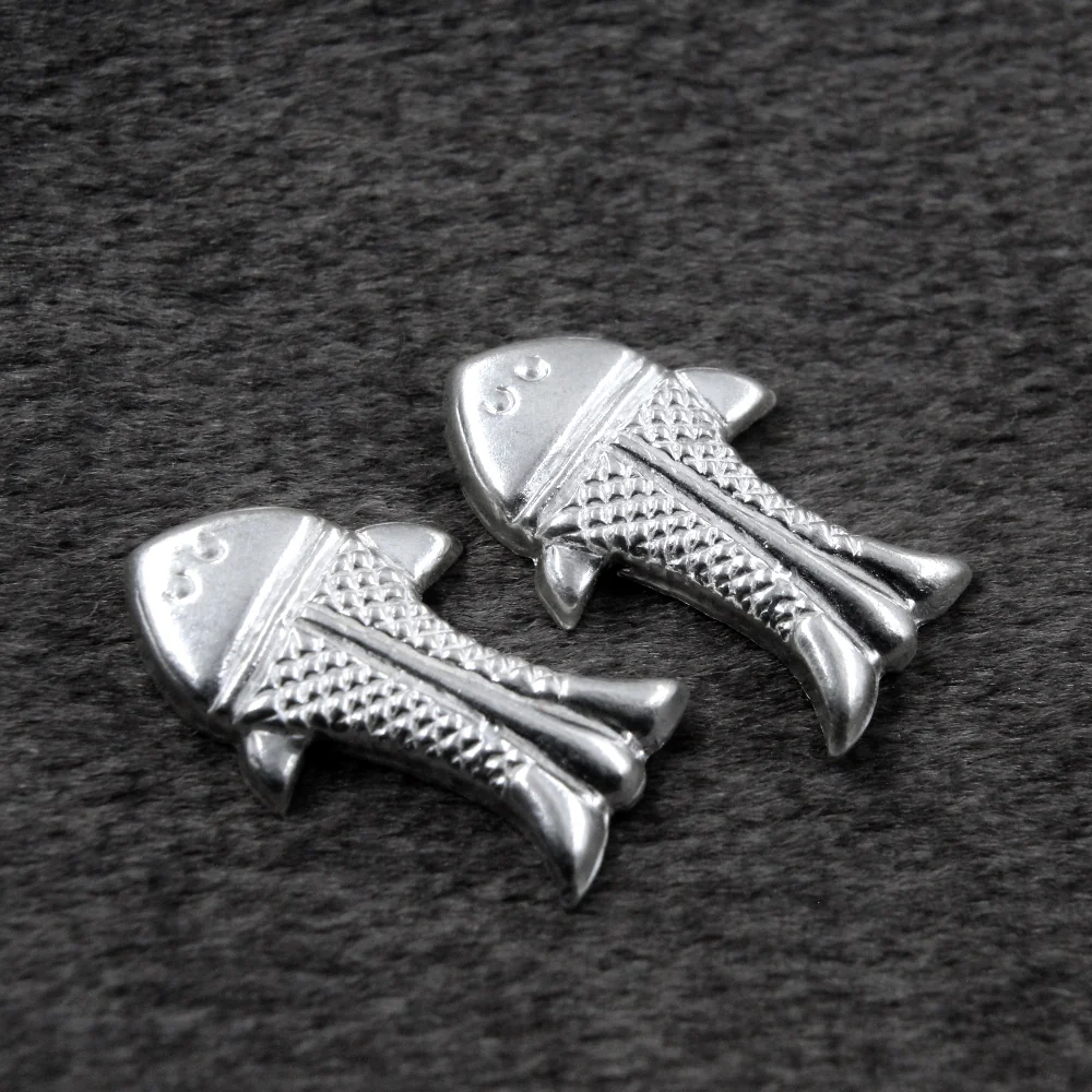 925 Pure Silver Fish for Lal kitab red book and astrological remedies - Image 4
