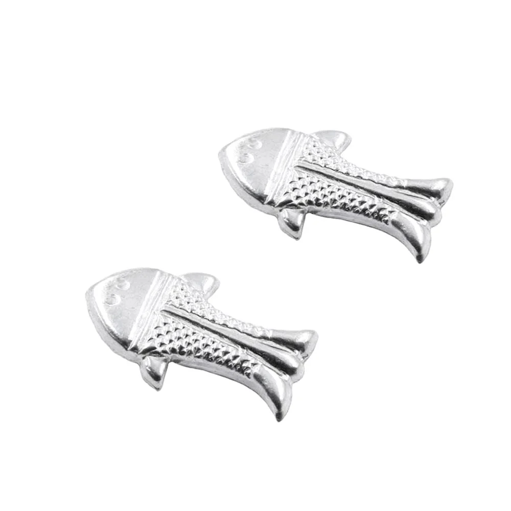 925 Pure Silver Fish for Lal kitab red book and astrological remedies - Image 5