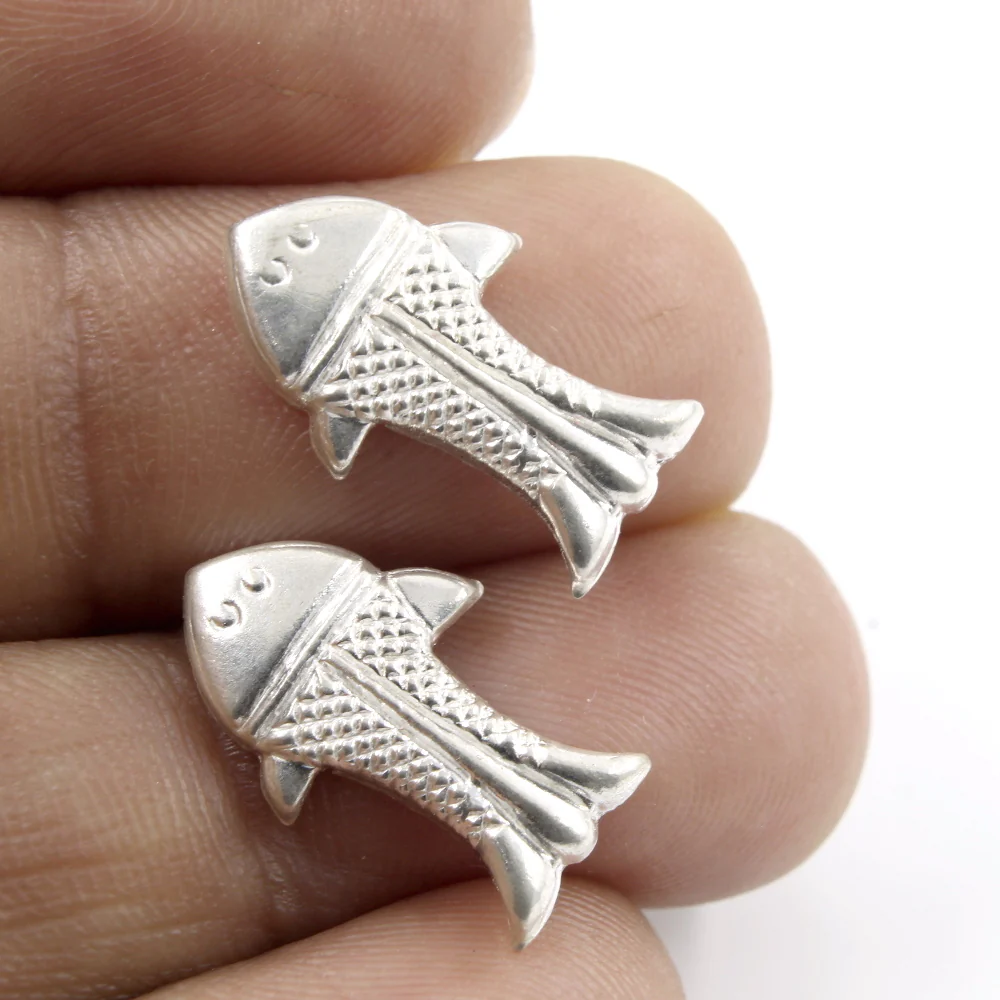 925 Pure Silver Fish for Lal kitab red book and astrological remedies - Image 7