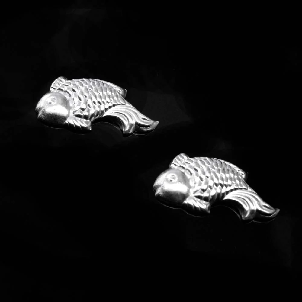925 Pure Silver Fish for Lal kitab red book and astrological remedies - Image 9