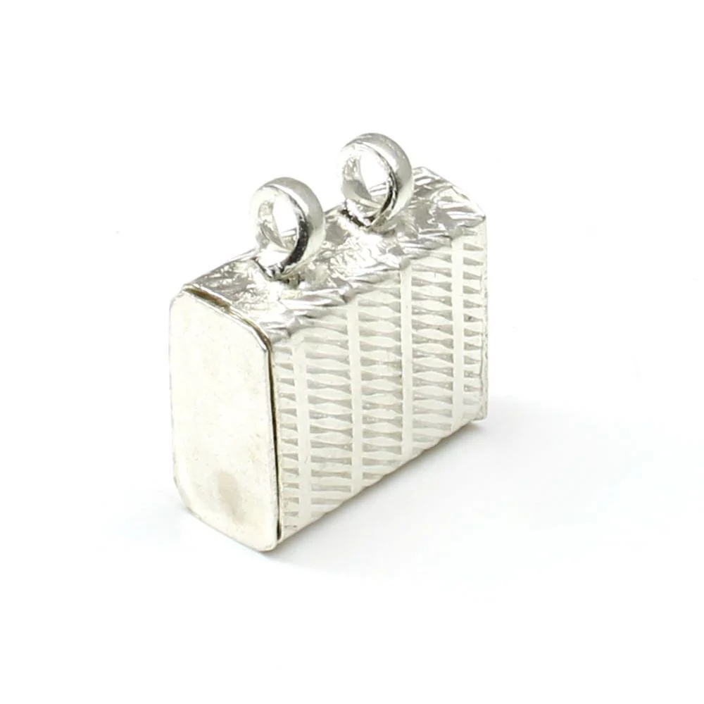 Pure Silver Tabiz Pendant locket Container Open able lal kitab remedy - Image 2