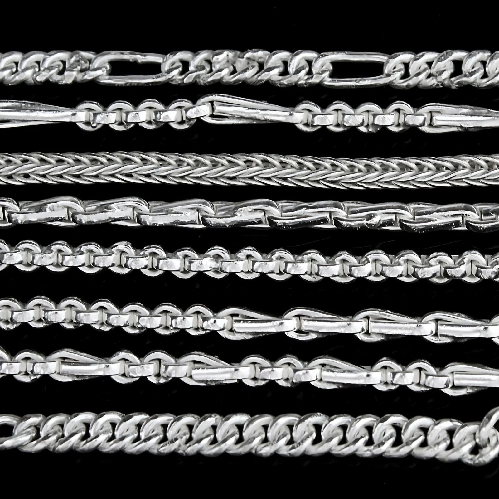 Pure Silver Unisex Neck Chain in 999 Silver - Image 2