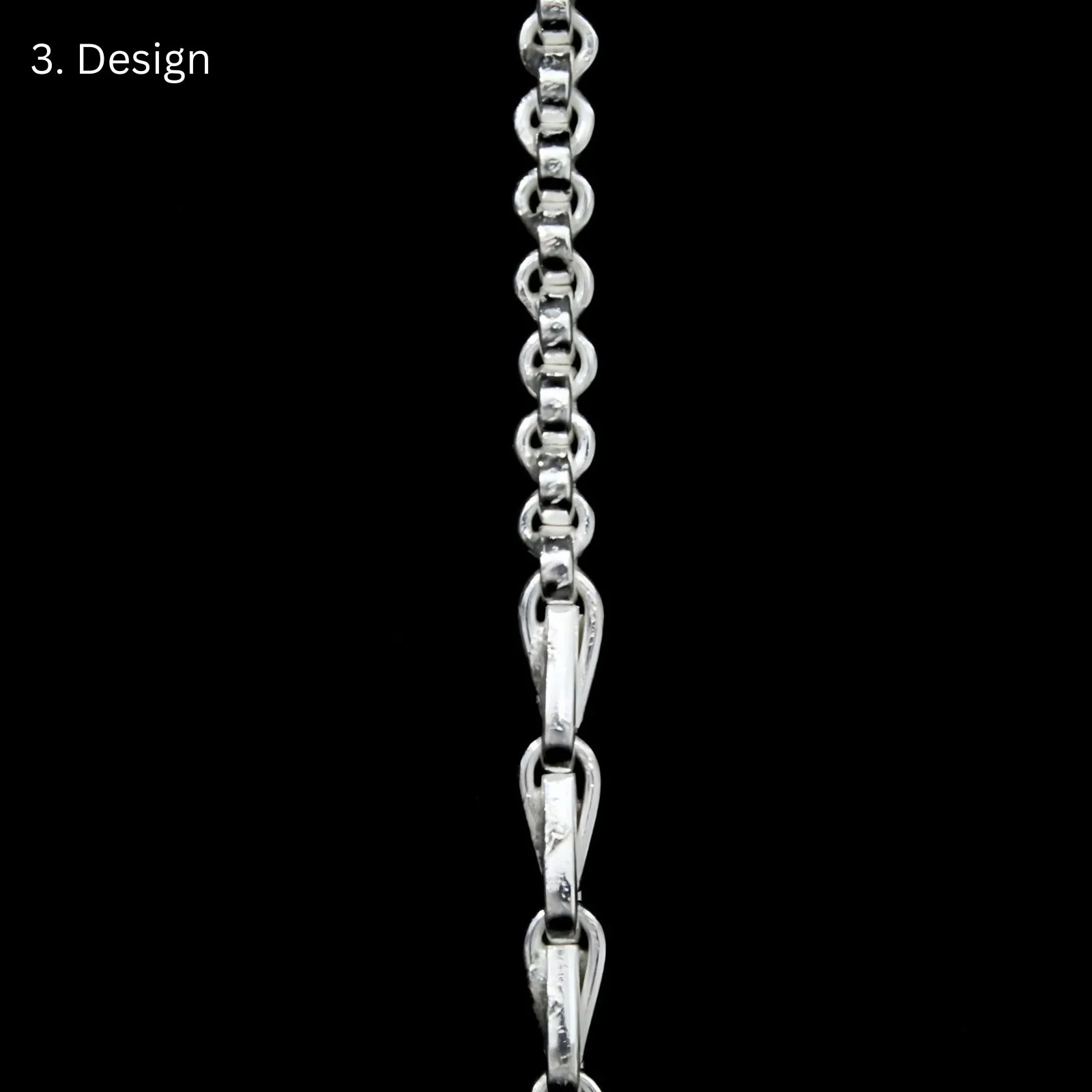Pure Silver Unisex Neck Chain in 999 Silver - Image 5