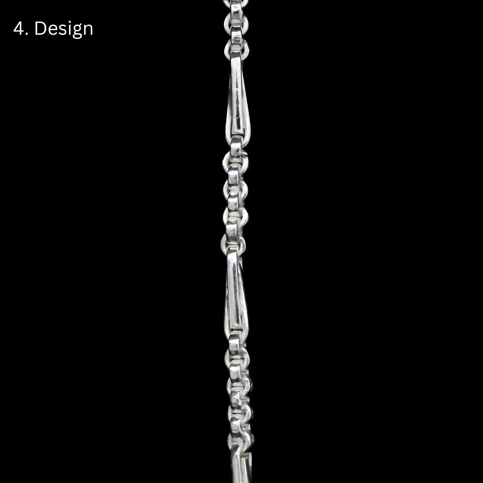 Pure Silver Unisex Neck Chain in 999 Silver - Image 6