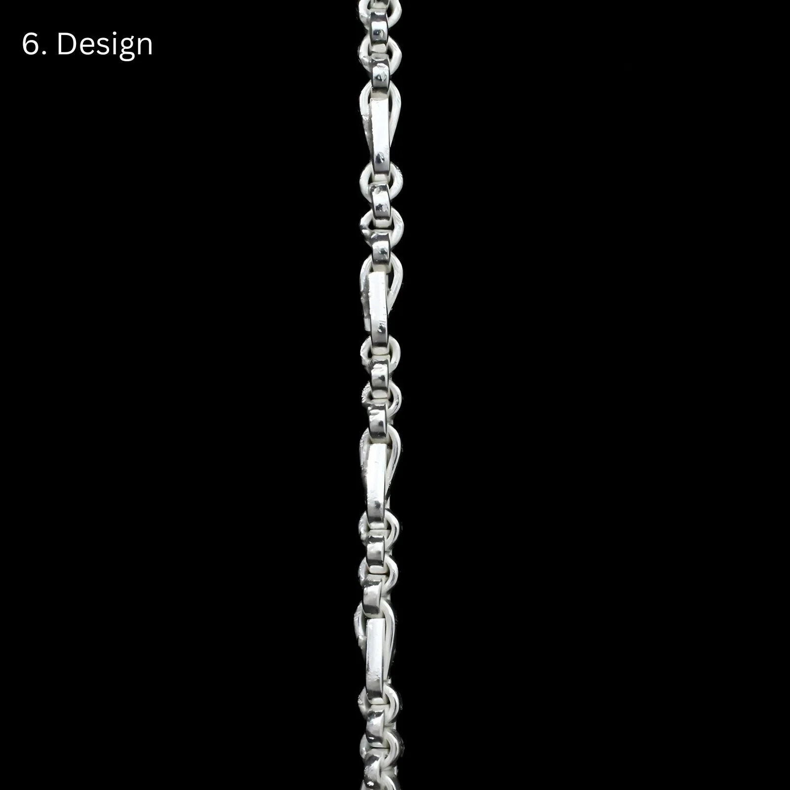 Pure Silver Unisex Neck Chain in 999 Silver - Image 8