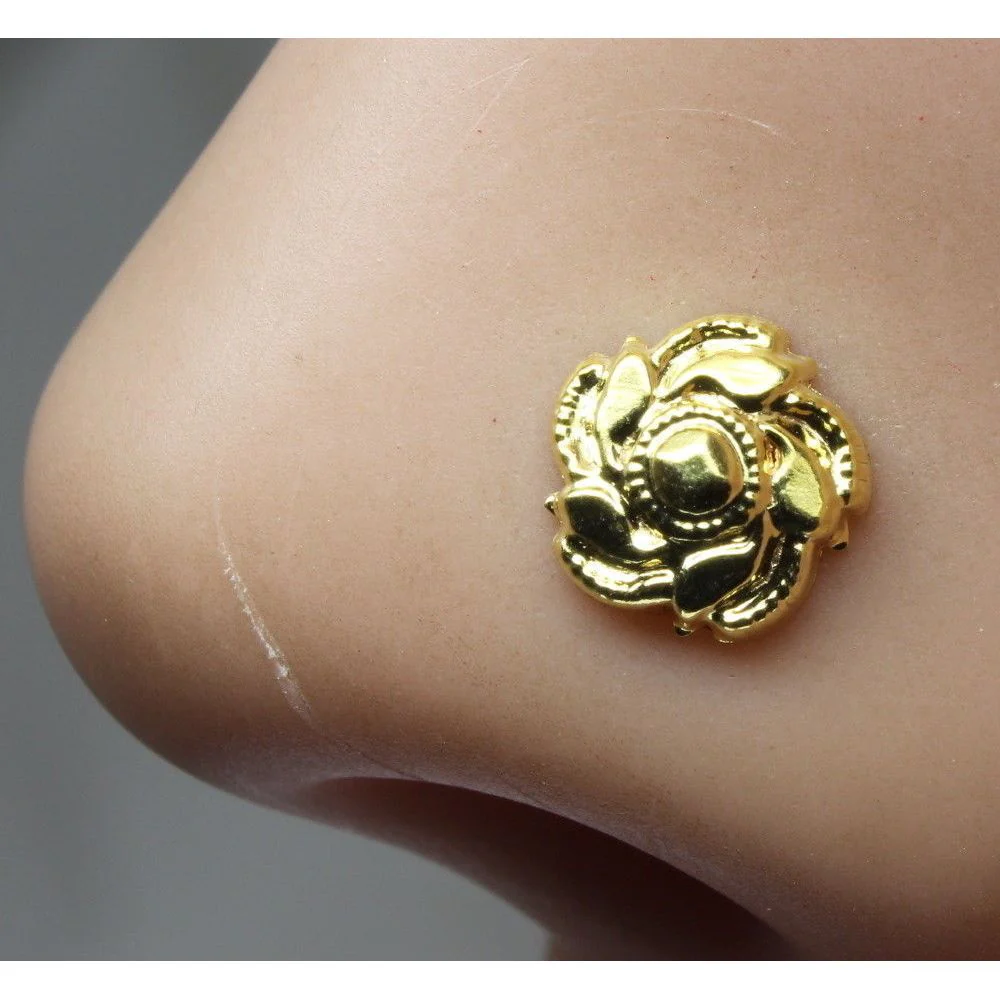 Push Pin nose stud 18g