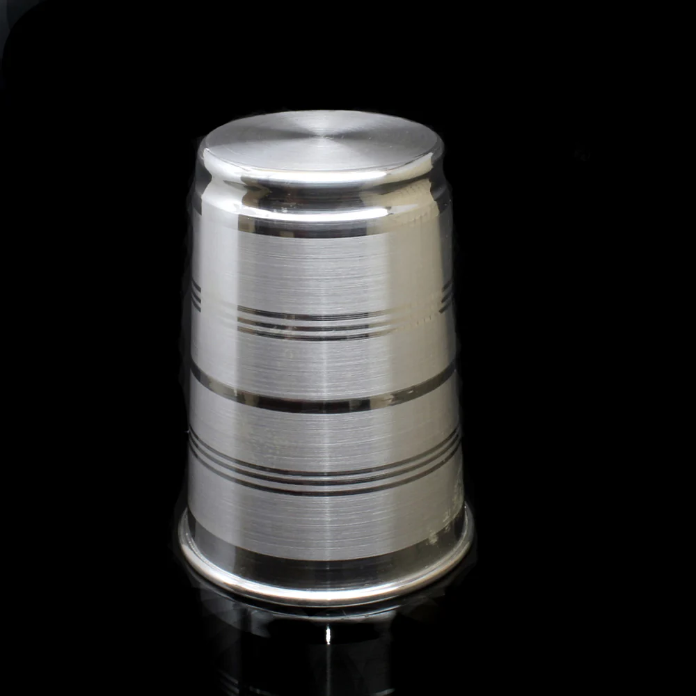 Real Solid Silver Drinking Tumbler Glass Utensils Gift - Image 5
