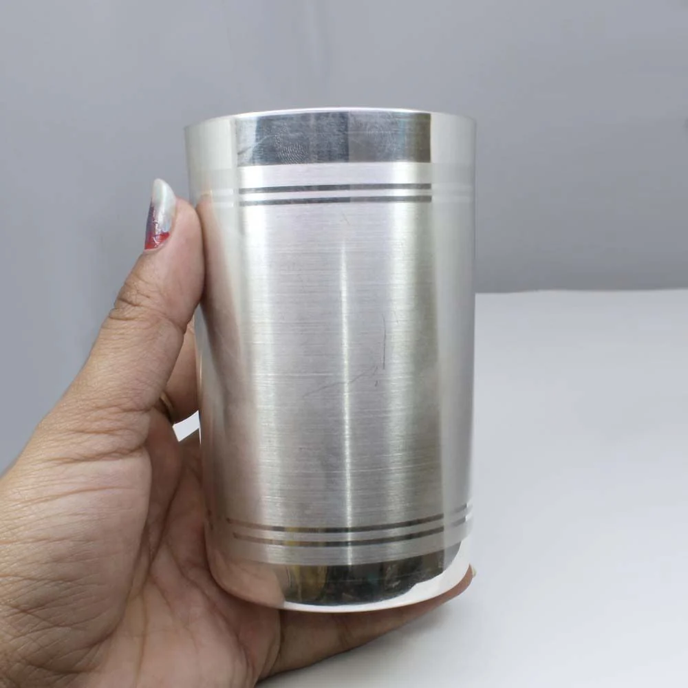 Real Solid Silver Drinking Glass Utensils Gift - Image 2