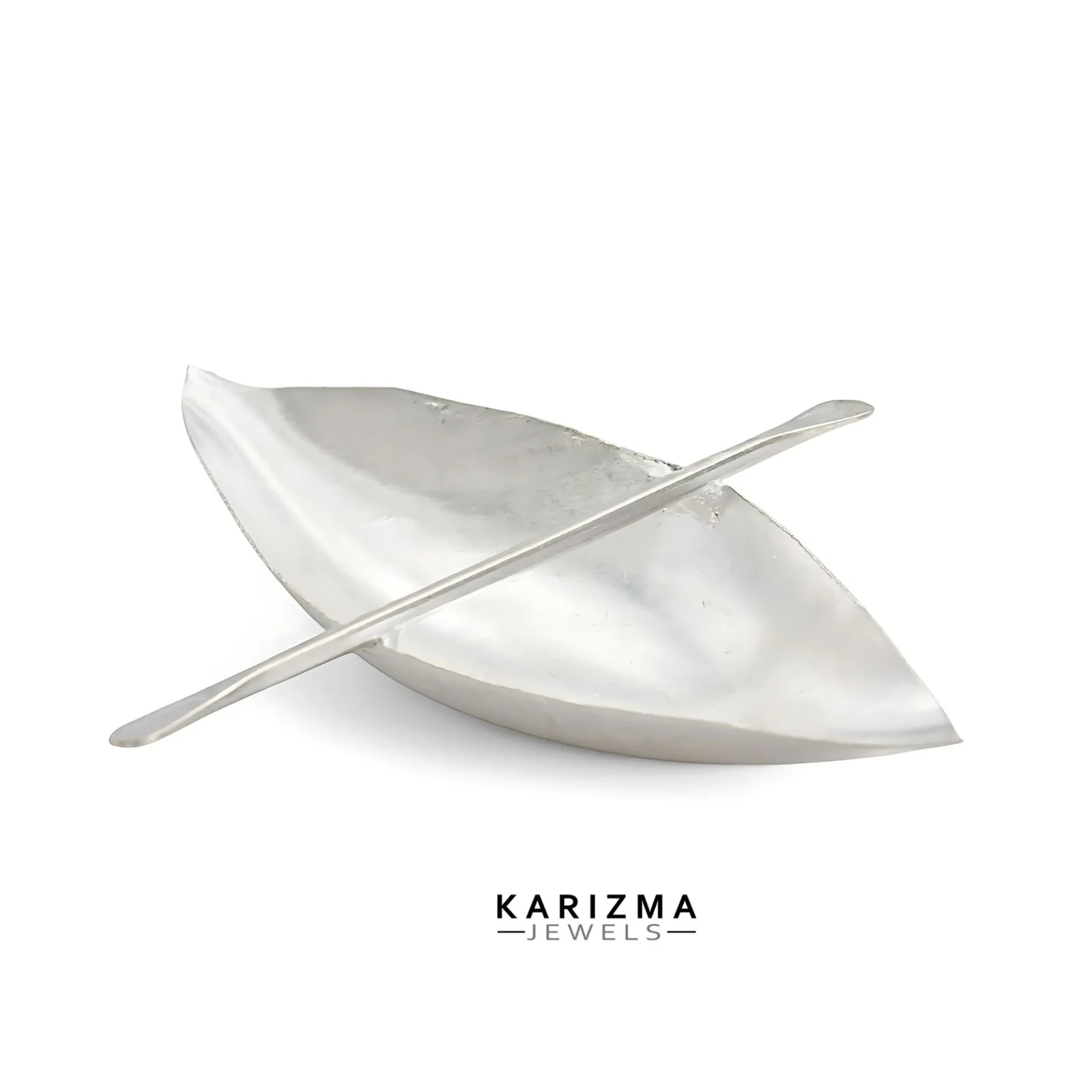 Real Sterling Silver Boat Chandi Naav Puja remedies for Daily use - Image 4