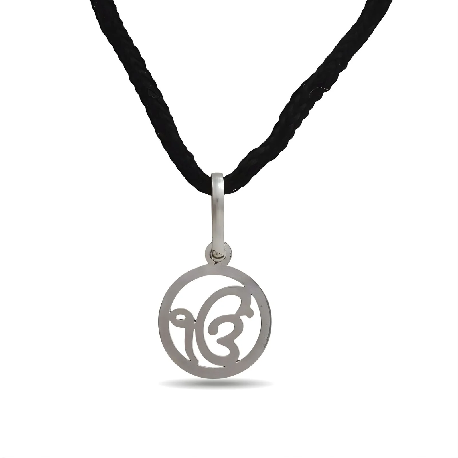 Real Sterling Silver Ek Onkar pendant
