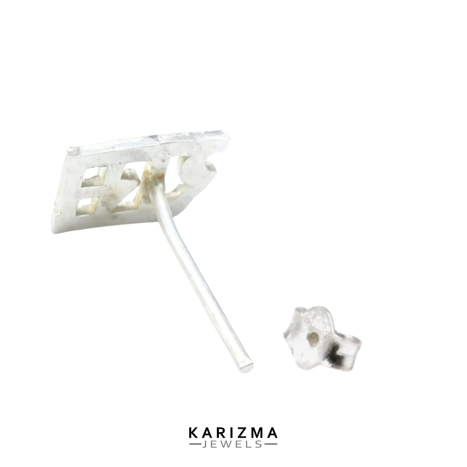 Real Sterling Silver gifting Ram Single Stud Earring For Men - Image 4
