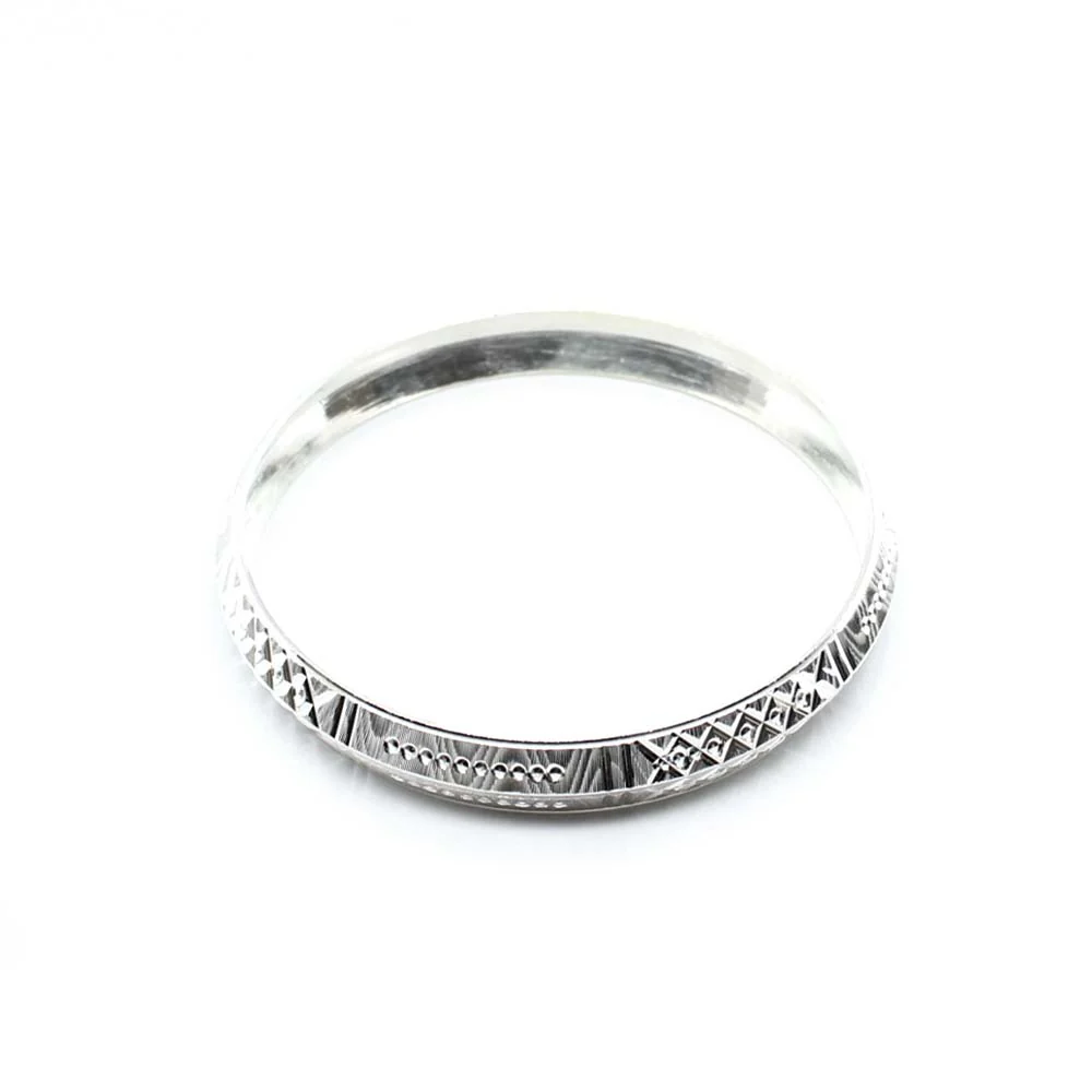 Real Sterling Silver Men's Bangle silver Bracelet - Image 3