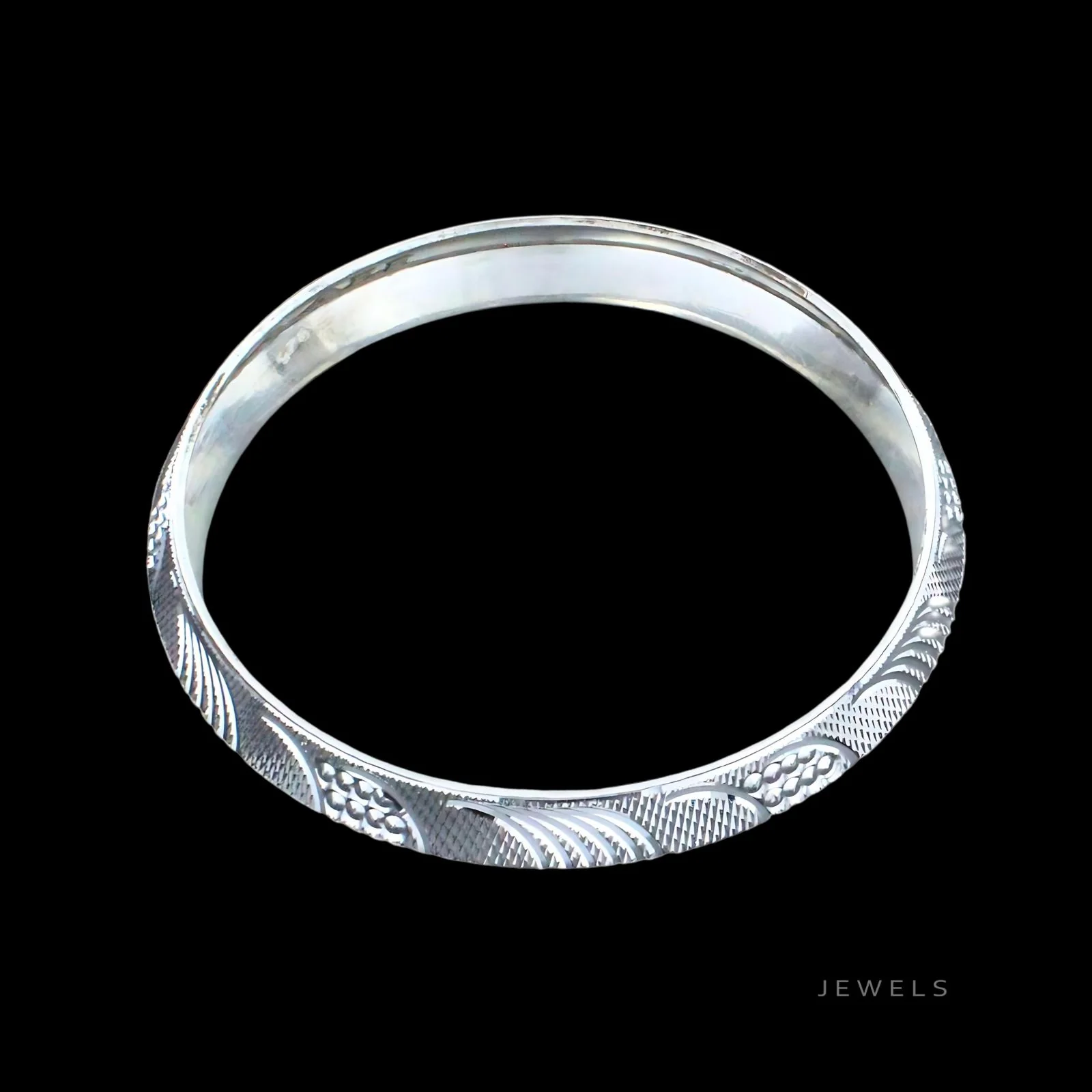 Real Sterling Silver Mola Ali Men's Bangle - Image 5