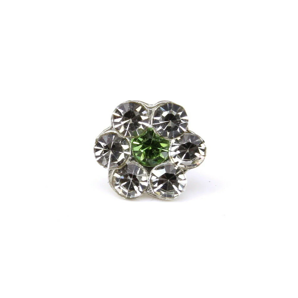 Silver plated piercing nose stud/pin - Image 2
